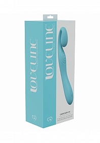 LoveLine - Obsession  - 10 Speed Dual Motor Vibe - Sealed Silicone - Rechargeable - Submersible - Bl