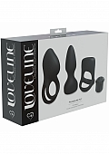 LoveLine - Pleasure Kit - 10 Speed - Silicone - Rechargeable - Waterproof - Black