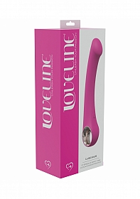 LoveLine - Luscious - 10 Speed G-Spot Vibe - Silicone - Rechargeable - Waterproof - Pink