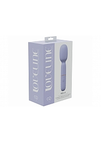 LoveLine - Bella - 10 Speed Vibrating Mini-Wand - Silicone - Rechargeable - Waterproof - Lavender