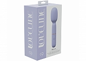 LoveLine - Bella - 10 Speed Vibrating Mini-Wand - Silicone - Rechargeable - Waterproof - Lavender