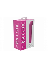 LoveLine - Dolce - 10 Speed Mini-G-Spot Vibe- Silicone - Rechargeable - Waterproof - Pink