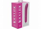 LoveLine - Dolce - 10 Speed Mini-G-Spot Vibe- Silicone - Rechargeable - Waterproof - Pink