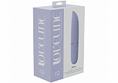 LoveLine - Beso - 10 Speed Vibrating Mini-Lipstick - Silicone - Rechargeable - Waterproof - Lavender