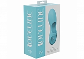 LoveLine - Joy - 10 Speed Finger Vibe - Silicone - Rechargeable - Waterproof - Blue