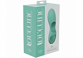 LoveLine - Joy - 10 Speed Finger Vibe - Silicone - Rechargeable - Waterproof - Green