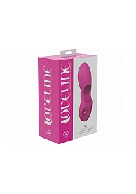 LoveLine - Joy - 10 Speed Finger Vibe - Silicone - Rechargeable - Waterproof - Pink
