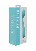 LoveLine - Juicy - 10 Speed Flexible Vibe - Sealed Silicone - Rechargeable - Submersible - Blue 
