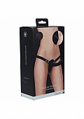 Ouch! - Silicone Strap-On - Adjustable - Black