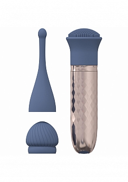 LoveLine - The Thrill - 10 Speed - Silicone - Rechargeable - Splashproof - Blue