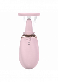 Pumped - Boost - Automatic - 13-Speed - Silicone - Rechargeable Vulva & Breast Pump - Pink