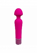Royal Gems -Scepter - 10 Speed Silicone Rechargeable Vibrator - Pink