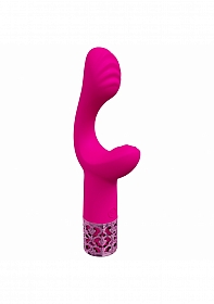 Royal Gems - Majestic - 10 Speed Silicone Rechargeable Vibrator - Pink