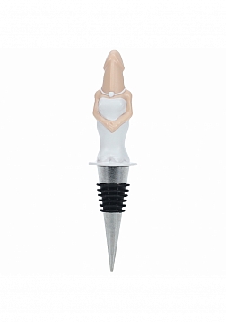 The Dickheads - Bride Bottle Stopper - Flesh