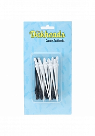 The Dickheads - Couples Toothpicks - Black & White
