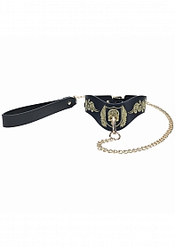 Ouch! London Collection - Collar with Leash