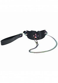 Ouch! Venice Collection - Collar with Leash