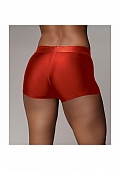 Ouch! Vibrating Strap-on Boxer - Red - M/L
