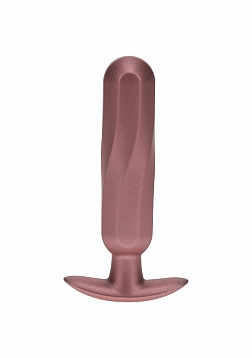 Ouch! - Oblong Anal Plug - Silicone - Rose Gold