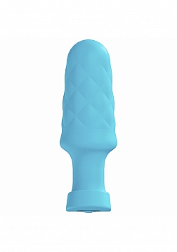 LoveLine - Paris - Velvet - Remote Control Vibrating Plug - Silicone - Rechargeable - Waterproof - B