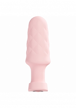LoveLine - Paris - Velvet - Remote Control Vibrating Plug - Silicone - Rechargeable - Waterproof - P