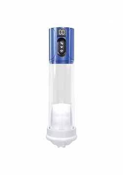PUMPED - HyperLift - Masturbator - 7 Function - Suction - Metallic Blue