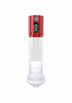 PUMPED - HyperLift - Masturbator - 7 Function - Suction - Metallic Red