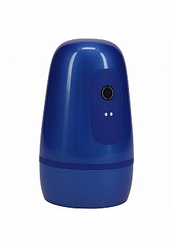 PUMPED - Vibrobator - Masturbator - Negative Pressure Suction - 9 Function - Vibration - Metallic Bl