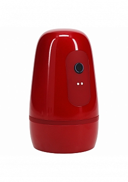 PUMPED - Vibrobator - Masturbator - Negative Pressure Suction - 9 Function - Vibration - Metallic Re