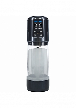 PUMPED - UltraLift - Automatic Masturbator - Waterproof - 10 Function - Gun Metal