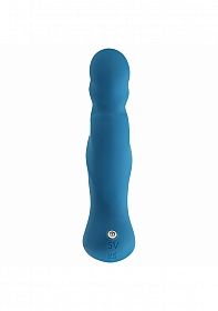 LEVELZ - Vibrating & Thrusting Silicone Prostate Massager - Teal of Shots America LEVELZ - Vibrating & Thrusting Silicone Prostate Massager - Teal of Shots America