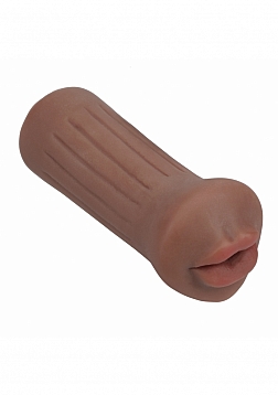 Xkin - RAW - The Grip - TPE Small Masturbator - 137g - Brown