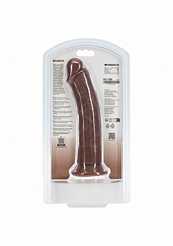 RealRock Realistic Skin - Curved Realistic Dildo with Suction Cup - 7\