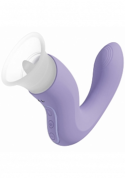 VIVE - Callalily - Rechargeable Triple Motor - Ergonomic G-Spot tap, Vulva - Breast Suction & Tongue