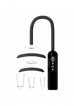 PUMPED - Automatic Rechargeable Vagina, Breast and Nipple Pump - Black