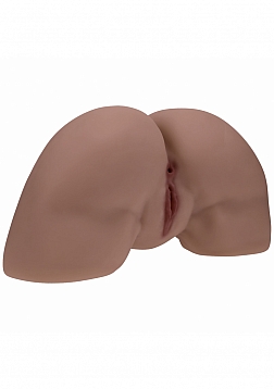 Xkin - TPE Bodyforms Masturbator - 14 lbs - Brown