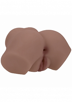 Xkin - TPE Bodyforms Masturbator - 3.52 lbs - Brown