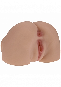 Xkin - TPE Bodyforms Masturbator - 5.72 lbs - Tan