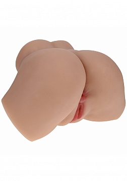 Xkin - TPE Bodyforms Masturbator - 9.24 lbs - TAN