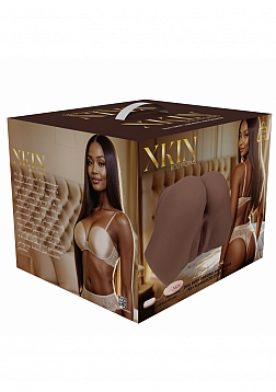 Xkin - TPE Bodyforms Masturbator - 7.7 lbs - Brown