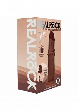 Realrock - Dual Layered - Silicone - Realistic Sliding Skin Dildo 7\