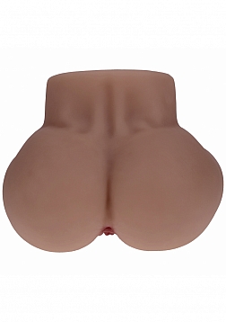 Xkin - Kaya Bloom - Dual Entry - TPE Bodyforms Masturbator - 5.4 lbs - Brown