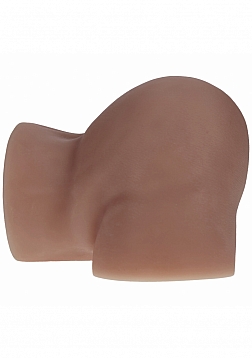 Xkin - Kaya Bloom - Dual Entry - TPE Bodyforms Masturbator - 5.4 lbs - Brown