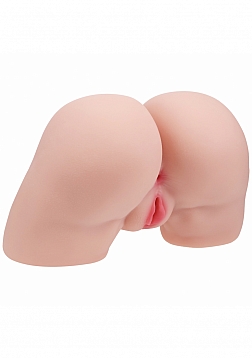 Xkin - Elina Rosewood - Dual Entry - TPE Bodyforms Masturbator - 15.4 lbs - Flesh