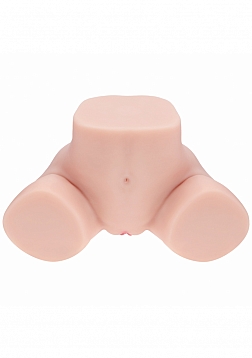 Xkin - Elina Rosewood - Dual Entry - TPE Bodyforms Masturbator - 15.4 lbs - Flesh