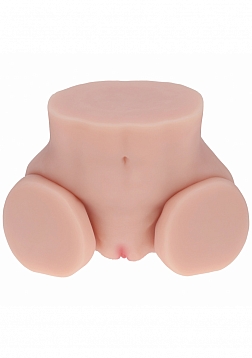 Xkin - Mia Hart - Dual Entry - TPE Bodyforms Masturbator - 5.7 lbs - Flesh