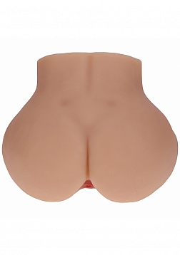 Xkin - Nina Vale - Dual Entry - TPE Bodyforms Masturbator - 5.7 lbs - Tan