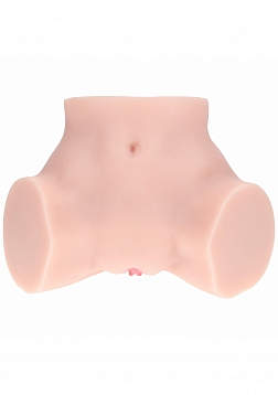 Xkin - Bree Knox - Dual Entry - TPE Bodyforms Masturbator - 9.3 lbs - Flesh