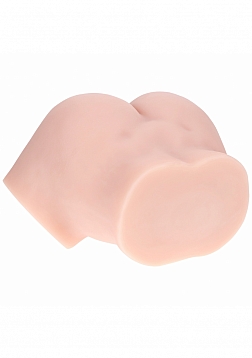 Xkin - Bree Knox - Dual Entry - TPE Bodyforms Masturbator - 9.3 lbs - Flesh