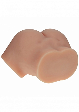 Xkin - Valentina Vellure - Dual Entry - TPE Bodyforms Masturbator - 9.3 lbs - TAN